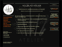 Tablet Screenshot of holzblas.de